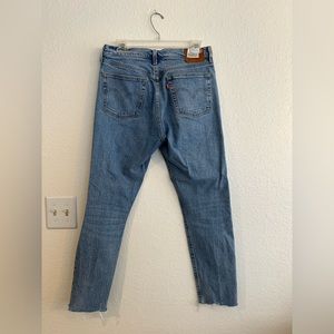 Levi straight leg jeans denim